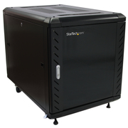 Startech.Com 12U 29in Knock-Down Server Rack Cabinet with Casters RK1236BKF